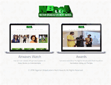 Tablet Screenshot of nigerianbroadcastersmeritawards.com